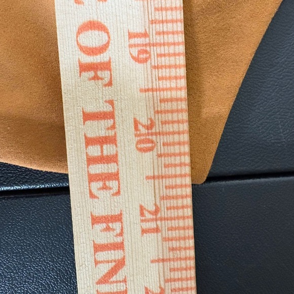 Soft Surroundings Embroidered Floral Tank Top Womens L Brown Faux Suede Boho - Picture 7 of 10